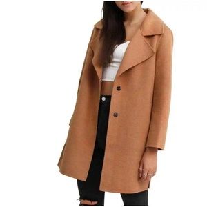 🎥 Video || NWT Camel Wool Blend Oversized Jacket • BELLE & BLOOM